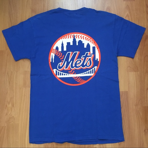 MLB Other - Vtg New York Mets Big Logo T-Shirt Medium